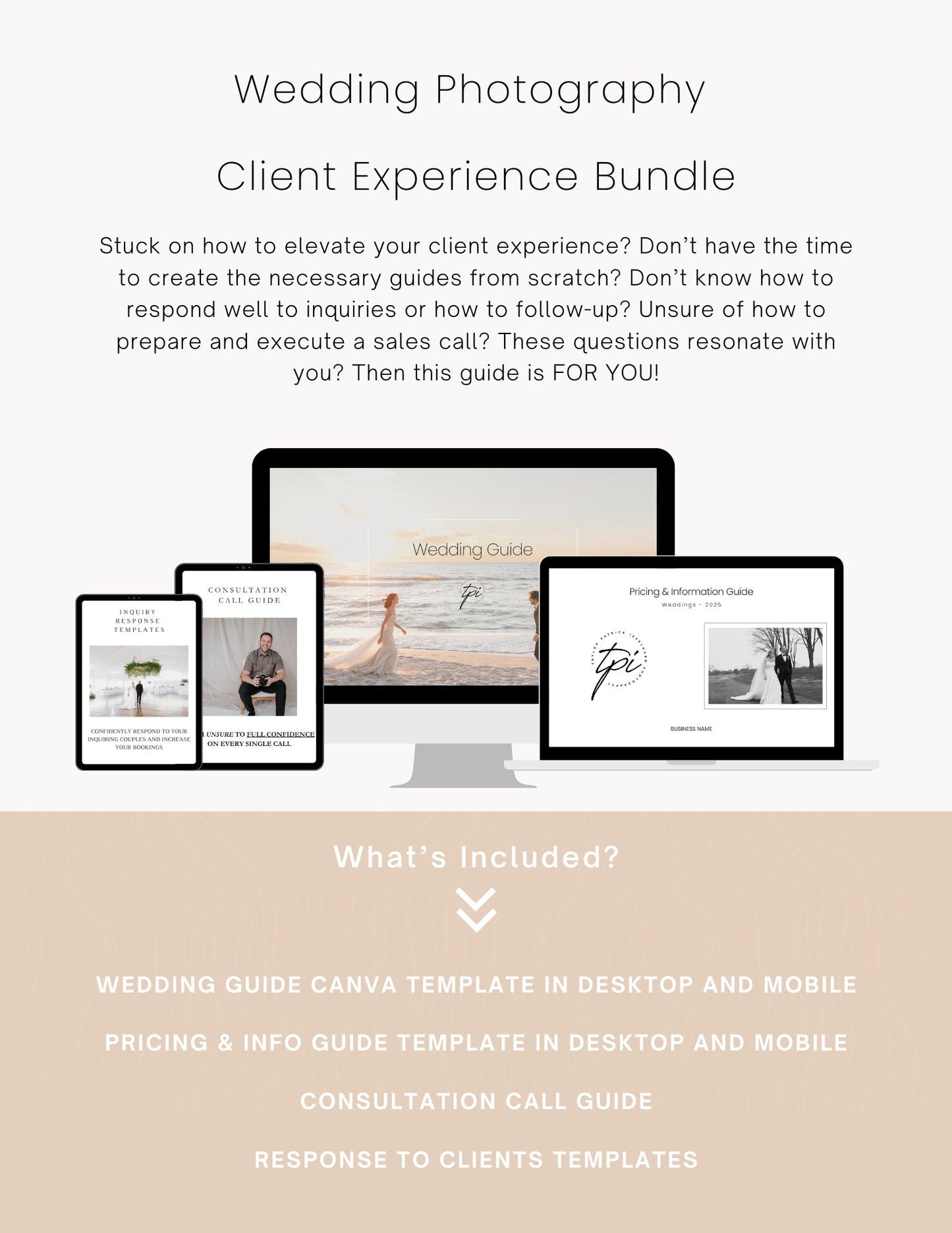 Wedding Photography Client Experience Bundle